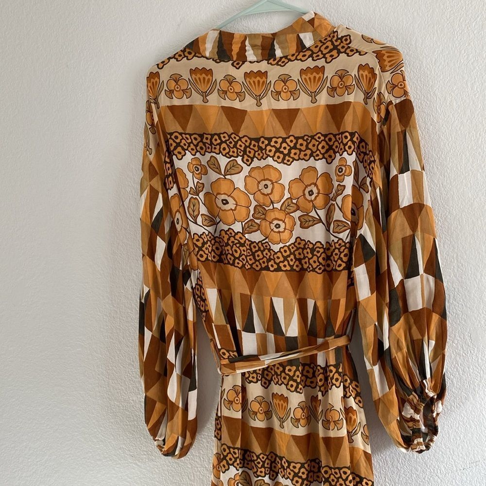 Carolina K Nico Robe, Rombus Flowers - Picture 8 of 10
